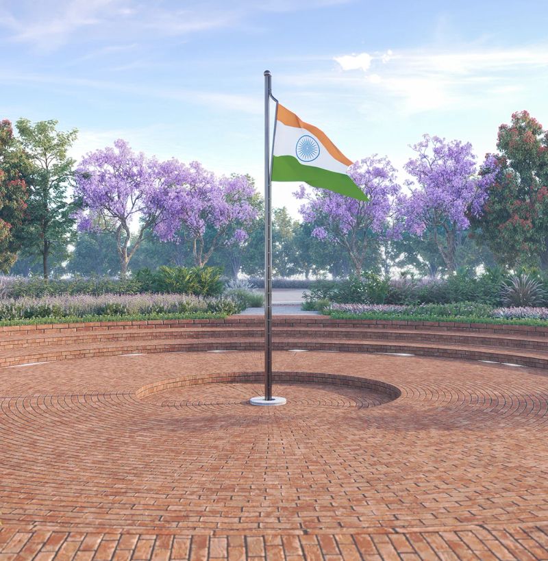 The Future City - central plaza